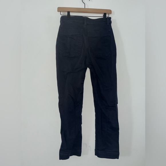 EVERLANE The Slim Leg Crop Pants in Navy Blue Size 2 - Picture 6 of 9